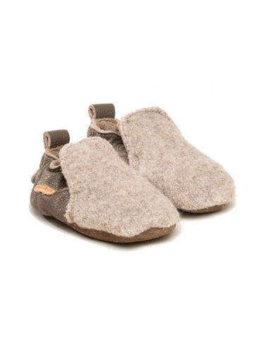 Gottstein Krabbelschuhe Plain in beige