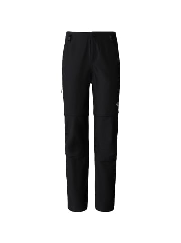 The North Face W EXPLORATIREGULAR STRAIGHT ZIP OF PANT in Schwarz