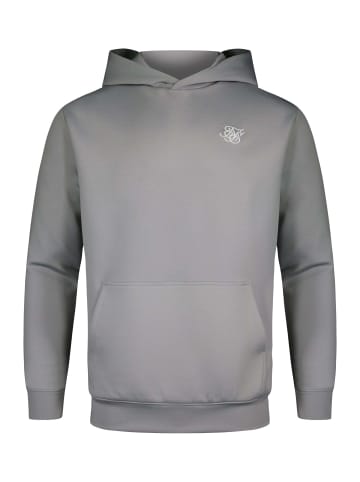 SikSilk Kapuzenpullover Essentials Poly in Grey