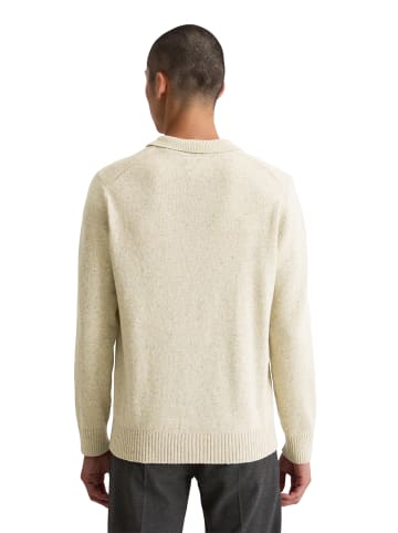 Marc O'Polo Pullover im Polo-Stil regular in gray silk