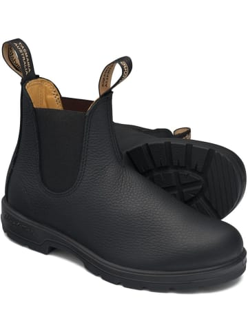 Blundstone Chelsea Boot "1447 Black Pebble Leather (Classics Series)" in Schwarz