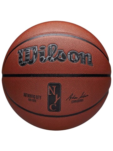 Wilson Wilson NBA Authentic City Ball in Orange