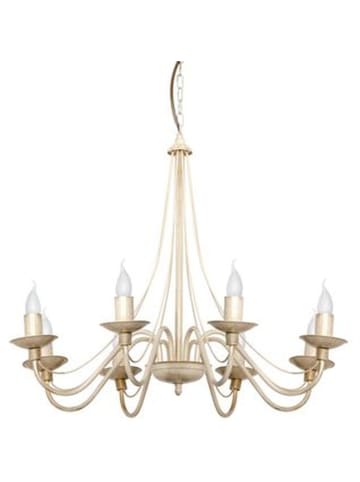 Licht-Erlebnisse Kronleuchter (B)65 x (L)65 x (T)108 cm in Creme