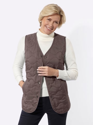 WITT WEIDEN Steppweste in dunkeltaupe