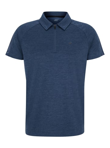 Joy Sportswear Poloshirt IVO in dark ink melange