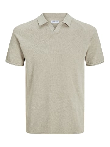JACK & JONES PLUS Strickpullover in Oatmeal