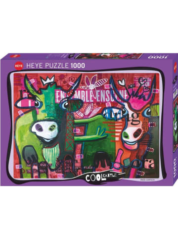 HEYE Striped Cows Puzzle 1000 Teile