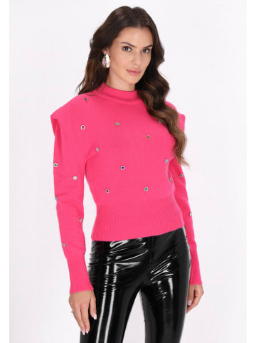 faina Damen Pullover in Fuchsia