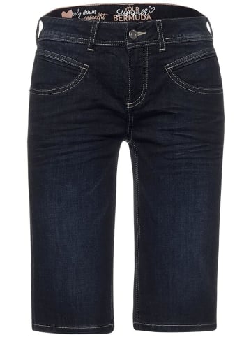 Street One Short in dark blue dipped wash