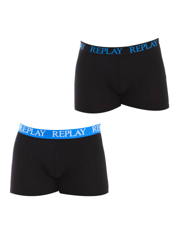 Replay Underwear 2er-Set: Boxershorts in Black