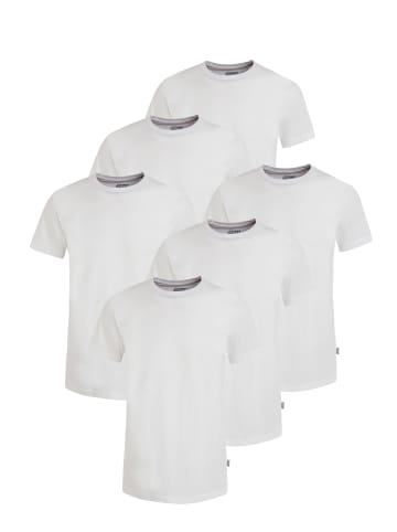 Jockey Shirts Classic American 6 Stück in Weiß