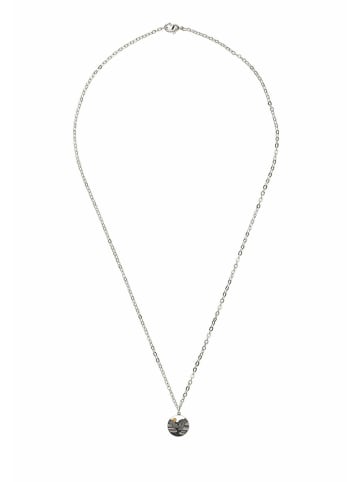 Gemshine Kette mit Anhänger NATUR WANDERN in silver coloured