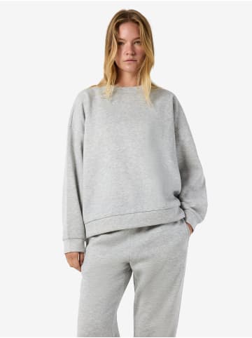 Noisy may Sweatshirt in Light Grey Melange1