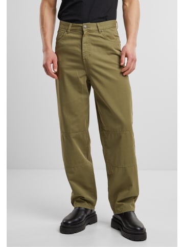 Urban Classics Urban Classics 90es Pants With Dividing Seams in olive