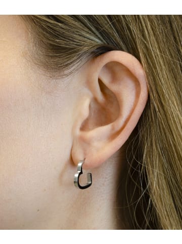 LIEBESKIND BERLIN Creolen Ohrringe in silber