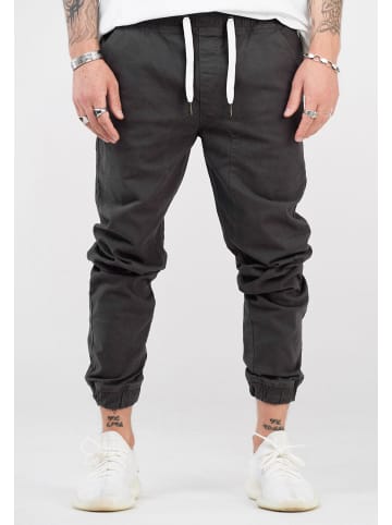 SOUL STAR Chino-Jogger - MPNOWRA Jogger-Hose Jeanshose Stoffhose in Dunkelgrau