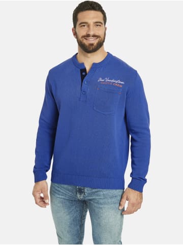 Jan Vanderstorm Pullover ELGER in royal blau