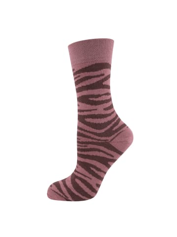 ewers 2er-Set Socken 2er Pack GOTS Tiger/Uni in rose