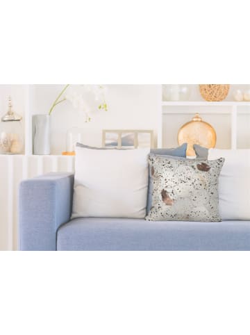 Kayoom Dekokissen Spark Pillow 210 40 x 60 cm in creme - chrom