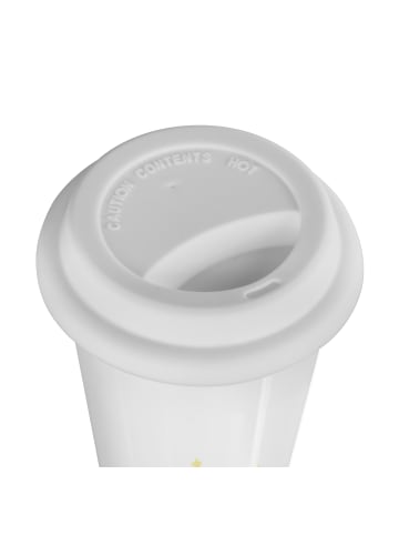 Mr. & Mrs. Panda Keramikbecher Maus Sterne ohne Spruch in Weiß