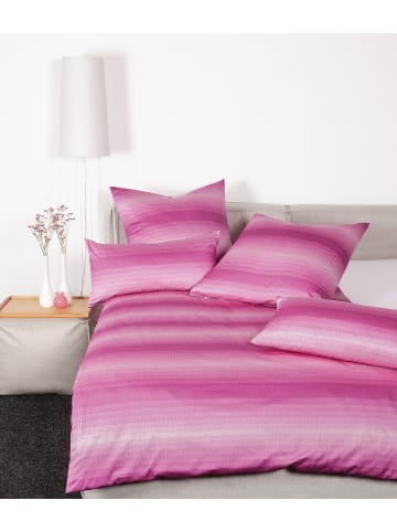 Janine Janine Interlock-Jersey-Bettwäsche Carmen S in viva magenta