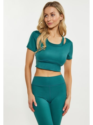 IZIA Damen Crop-Top in Petrol