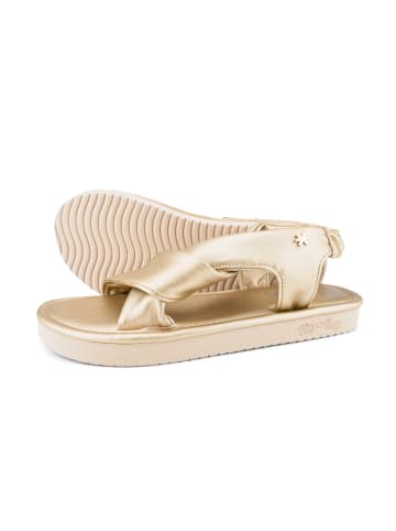 Flip Flop Sandalen "fauna*sandal" in gold