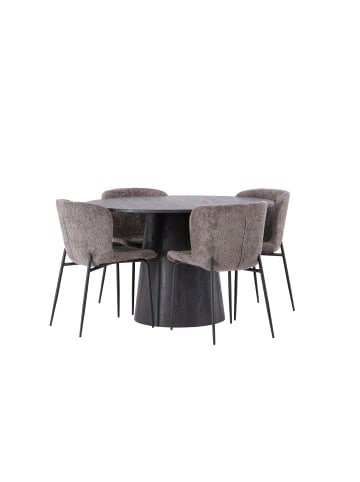 ebuy24 Braun 120 x 120 cm