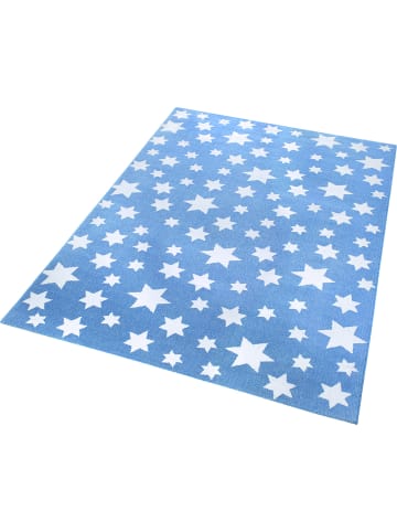 Wecon Home Teppich Jeans Star in blau