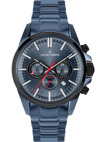 Jacques Lemans Uhr in Blau