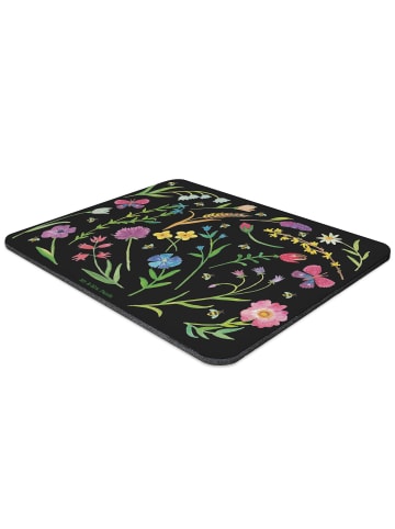 Mr. & Mrs. Panda Mousepad Frühling mit Spruch in Schwarz