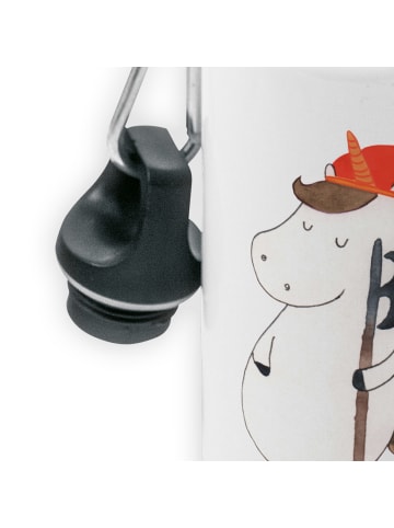 Mr. & Mrs. Panda Trinkflasche Einhorn  ohne Spruch in Weiß