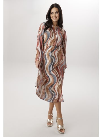 Aniston SELECTED Midikleid in bunt