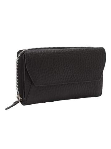 VLD VOi Leather Design Hirsch Aina Geldbörse RFID Schutz Leder 16.5 cm in schwarz