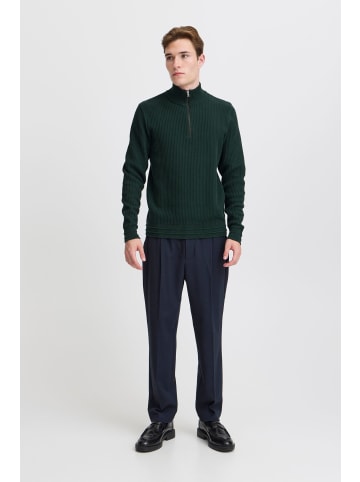 CASUAL FRIDAY Troyer CFKARL halfzip structured knit in Grün