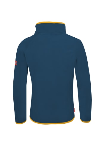 Trollkids Funktionsshirt Nordland in mystic blue/golden yellow