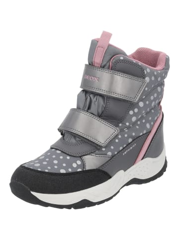 Geox Winterstiefel in dk grey/pink