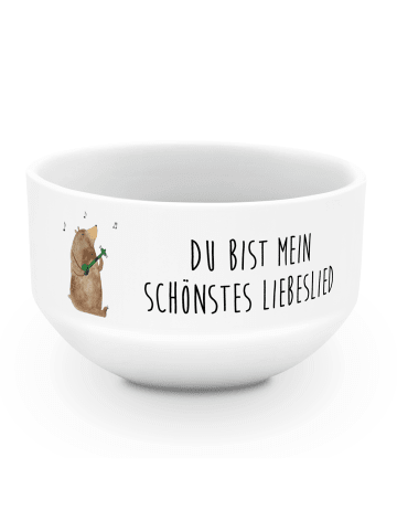 Mr. & Mrs. Panda schale Bär Lied mit Spruch in Weiß