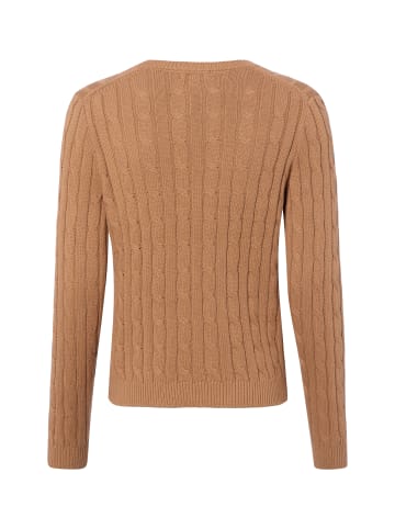 Marie Lund Strickpullover in camel - 0003