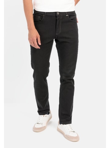Camel Active Regular Fit 5-Pocket Jeans Forever Black in Schwarz