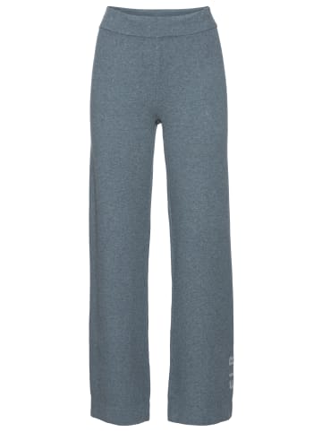 ELBSAND Strickhose in petrol