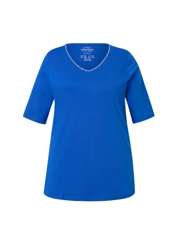 Ulla Popken Shirt in kobaltblau