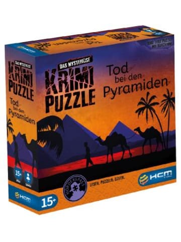 HCM Kinzel Spiel - Tod bei den Pyramiden -Das mysteriöse Krimi Puzzle
