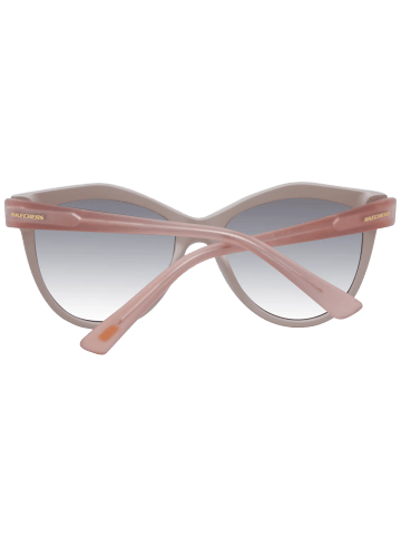 Skechers Frauen Sonnenbrille Katzenauge Beige
