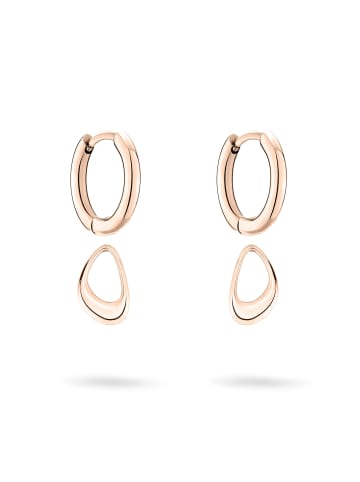 LIEBESKIND BERLIN Ohrringe The Organic Creole in roségold