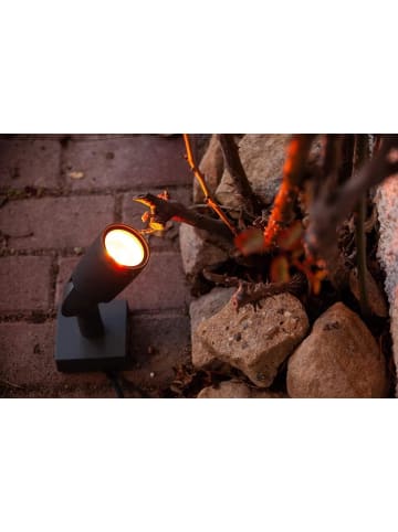 LEDVANCE Smarte LED Gartenleuchte WiFi Erweiterung mit 1 Spot-Strahler Außen