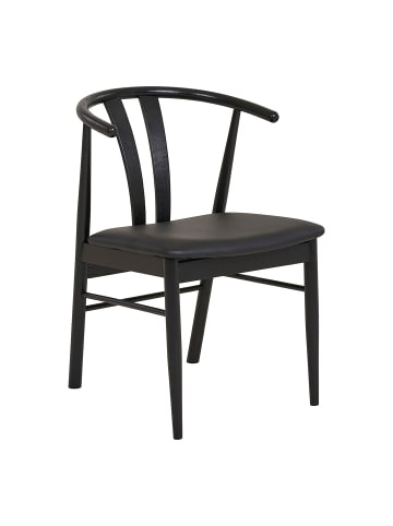 ebuy24 Esszimmerstuhl Artenara  Schwarz 2er Set