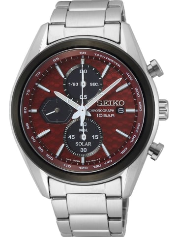 Seiko Uhr in Rubinrot