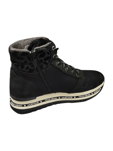 Mustang Schnürboots in Schwarz