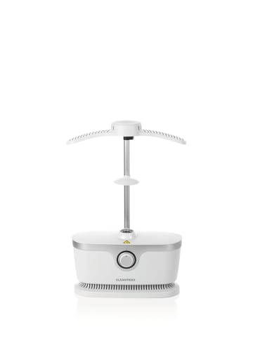 Clean Maxx Bügler mit Timerfunktion 1800W silber/weiß für Hemden & Blusen Weiß